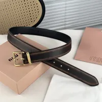 $56.00 USD MIU MIU AAA Quality Belts In 3.5cm For Unisex #1419260
