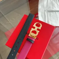 $48.00 USD Salvatore Ferragamo AAA Quality Belts In 2.5cm For Women #1419580