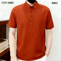 $40.00 USD Hermes T-Shirts Short Sleeved For Men #1420306