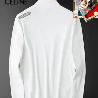 $40.00 USD Celine T-Shirts Long Sleeved For Men #1421493