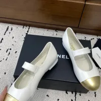 $108.00 USD Chanel Flat Shoes For Women #1422323