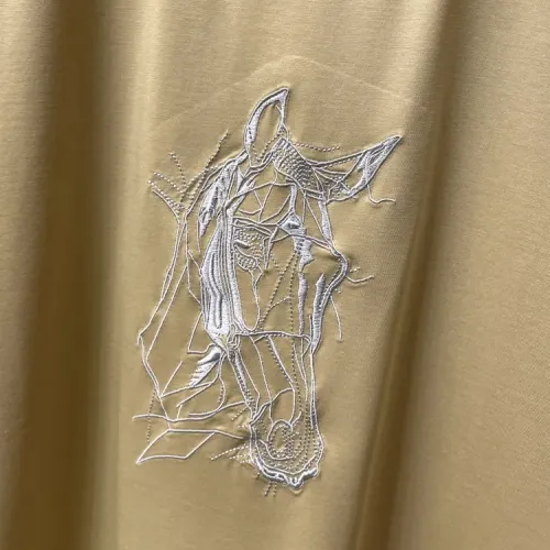 Replica Hermes T-Shirts Short Sleeved For Men #1422468 $45.00 USD for Wholesale
