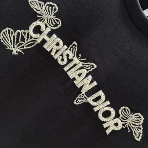 Replica Christian Dior T-Shirts Short Sleeved For Women #1422632 $52.00 USD for Wholesale