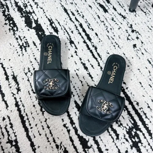 Chanel Slippers For Women #1422650 $100.00 USD, Wholesale Replica Chanel Slippers