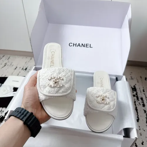 Replica Chanel Slippers For Women #1422653 $100.00 USD for Wholesale