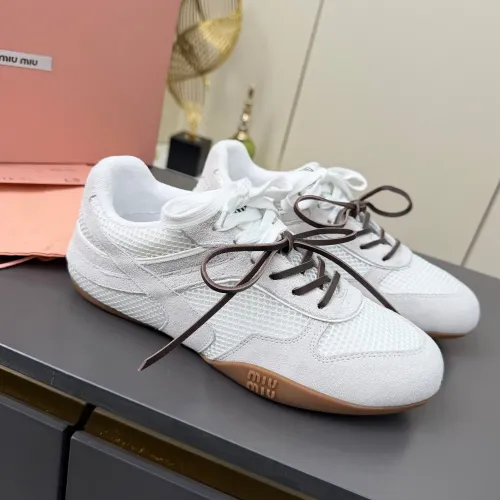 MIU MIU Casual Shoes For Women #1422659 $92.00 USD, Wholesale Replica MIU MIU Casual Shoes