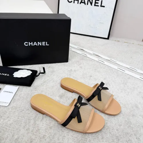Replica Chanel Slippers For Women #1422721 $82.00 USD for Wholesale