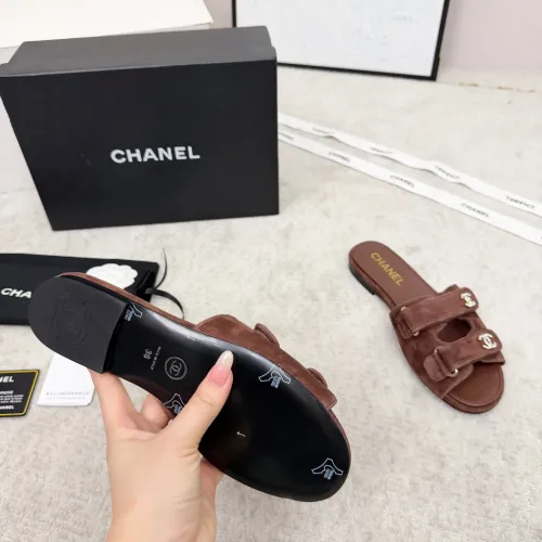 Replica Chanel Slippers For Women #1422736 $98.00 USD for Wholesale