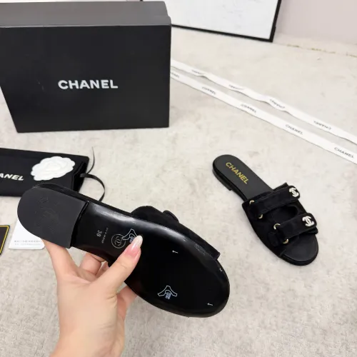Replica Chanel Slippers For Women #1422737 $98.00 USD for Wholesale