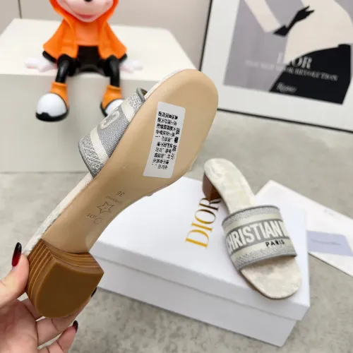 Replica Christian Dior Slippers For Women #1422767 $80.00 USD for Wholesale