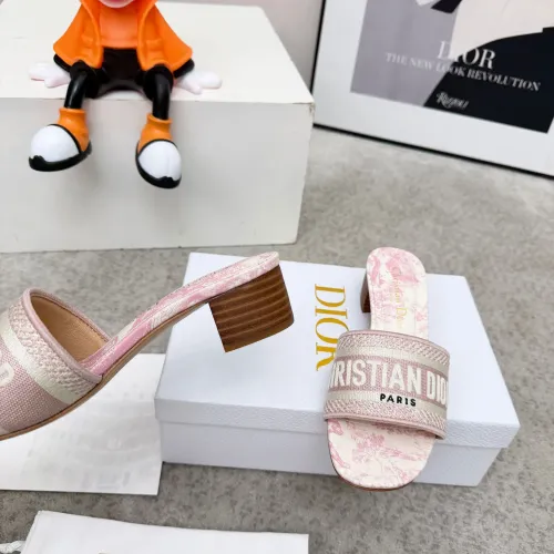 Replica Christian Dior Slippers For Women #1422768 $80.00 USD for Wholesale