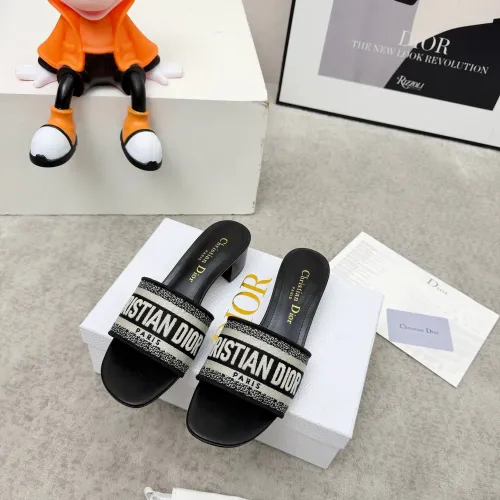 Replica Christian Dior Slippers For Women #1422773 $80.00 USD for Wholesale