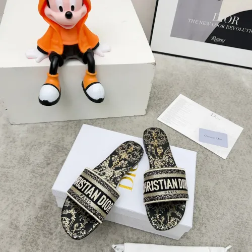 Replica Christian Dior Slippers For Women #1422788 $76.00 USD for Wholesale