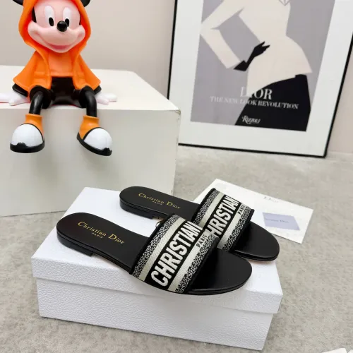 Replica Christian Dior Slippers For Women #1422794 $76.00 USD for Wholesale