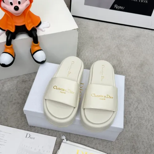 Replica Christian Dior Slippers For Women #1422815 $88.00 USD for Wholesale