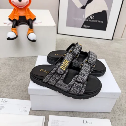 Replica Christian Dior Slippers For Women #1422823 $92.00 USD for Wholesale