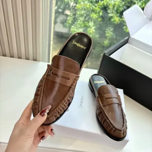 Replica Yves Saint Laurent YSL Slippers For Women #1422917 $125.00 USD for Wholesale