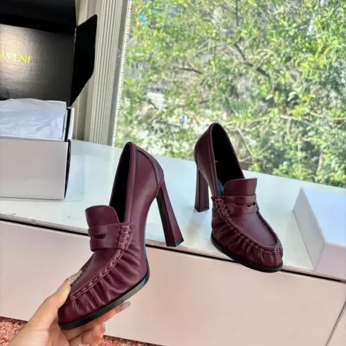 Replica Yves Saint Laurent YSL High-Heeled Shoes For Women #1422938 $130.00 USD for Wholesale
