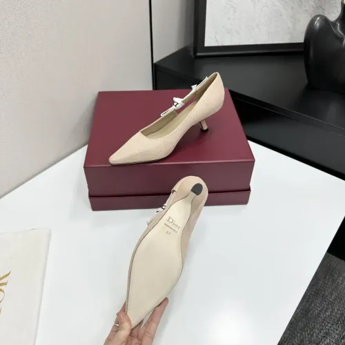 Replica Christian Dior High-Heeled Shoes For Women #1422973 $98.00 USD for Wholesale