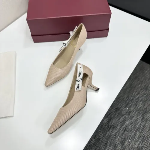 Replica Christian Dior High-Heeled Shoes For Women #1422973 $98.00 USD for Wholesale