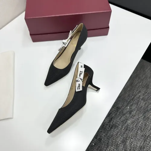Replica Christian Dior High-Heeled Shoes For Women #1422974 $98.00 USD for Wholesale