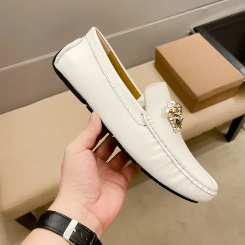 Replica Versace Leather Shoes For Men #1423011 $76.00 USD for Wholesale