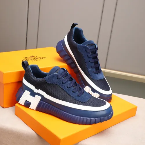 Replica Hermes Casual Shoes For Men #1423069 $82.00 USD for Wholesale