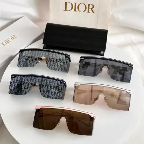 Replica Christian Dior AAA Quality Sunglasses #1423116 $60.00 USD for Wholesale
