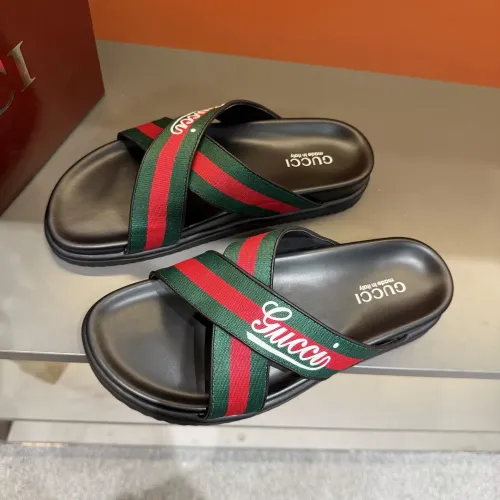 Replica Gucci Slippers For Men #1423127 $52.00 USD for Wholesale