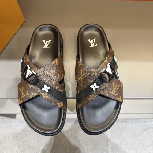 Replica Louis Vuitton Slippers For Men #1423134 $52.00 USD for Wholesale