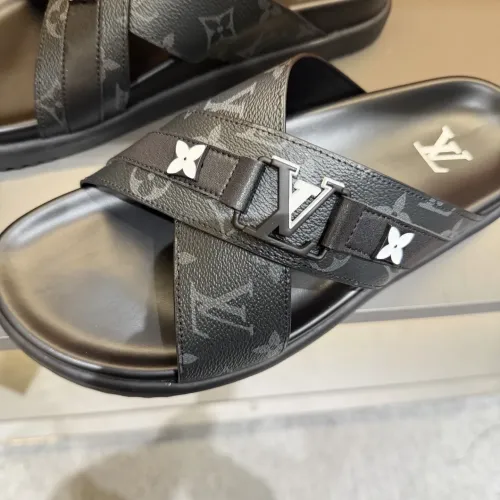 Replica Louis Vuitton Slippers For Men #1423135 $52.00 USD for Wholesale