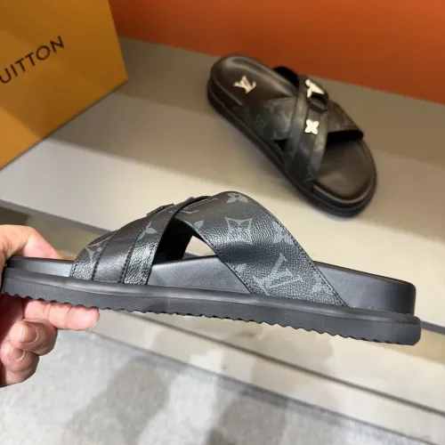 Replica Louis Vuitton Slippers For Men #1423135 $52.00 USD for Wholesale