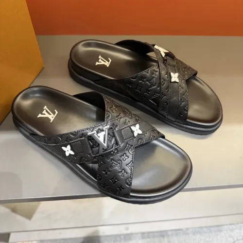 Replica Louis Vuitton Slippers For Men #1423137 $52.00 USD for Wholesale