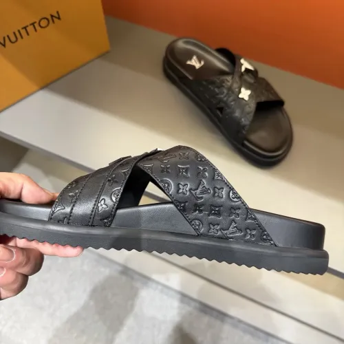 Replica Louis Vuitton Slippers For Men #1423137 $52.00 USD for Wholesale