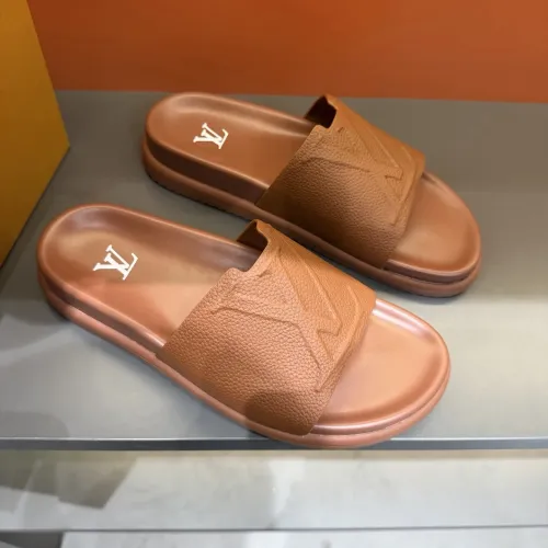 Replica Louis Vuitton Slippers For Men #1423141 $52.00 USD for Wholesale