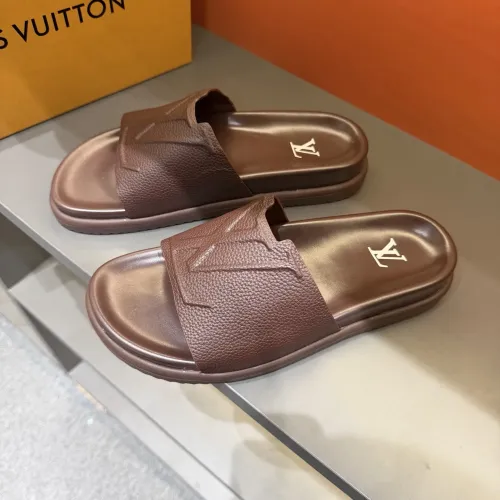 Replica Louis Vuitton Slippers For Men #1423142 $52.00 USD for Wholesale