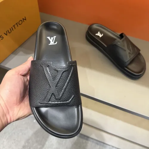 Replica Louis Vuitton Slippers For Men #1423143 $52.00 USD for Wholesale