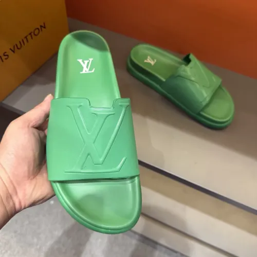 Replica Louis Vuitton Slippers For Men #1423152 $52.00 USD for Wholesale