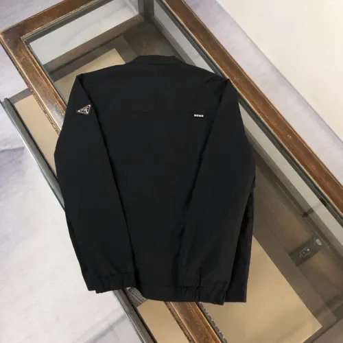 Replica Prada Jackets Long Sleeved For Men #1423434 $85.00 USD for Wholesale