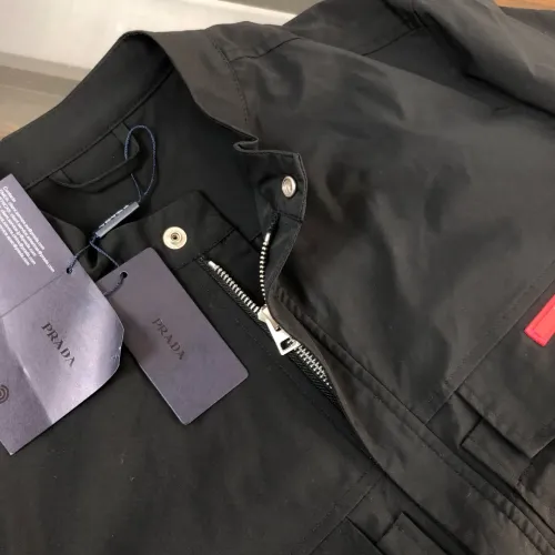 Replica Prada Jackets Long Sleeved For Men #1423434 $85.00 USD for Wholesale