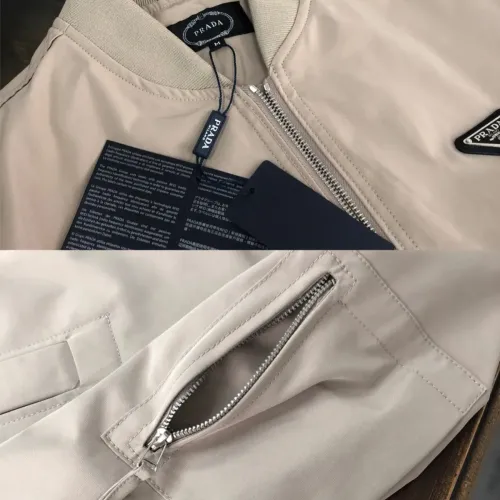 Replica Prada Jackets Long Sleeved For Men #1423438 $85.00 USD for Wholesale