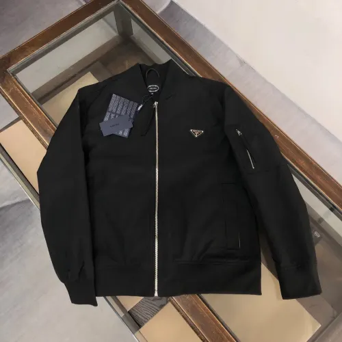 Prada Jackets Long Sleeved For Men #1423439 $85.00 USD, Wholesale Replica Prada Jackets