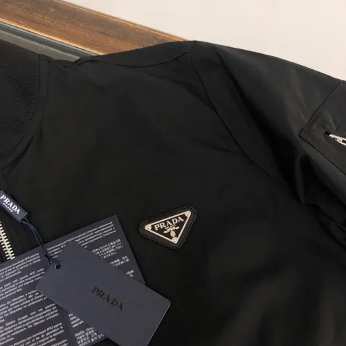 Replica Prada Jackets Long Sleeved For Men #1423439 $85.00 USD for Wholesale
