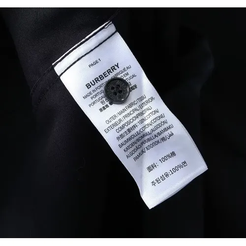 Replica Burberry Shirts Long Sleeved For Men #1423668 $40.00 USD for Wholesale