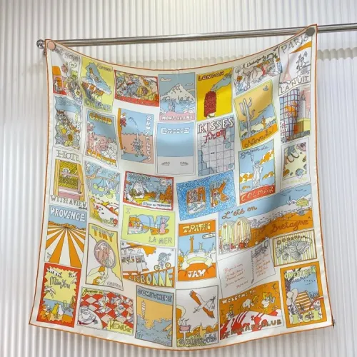 Hermes Silk Squares #1423699 $64.00 USD, Wholesale Replica Hermes Scarf