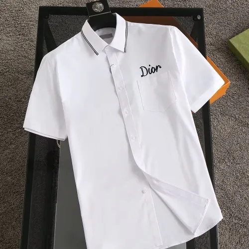 Christian Dior Shirts Short Sleeved For Men #1423711 $38.00 USD, Wholesale Replica Christian Dior Shirts