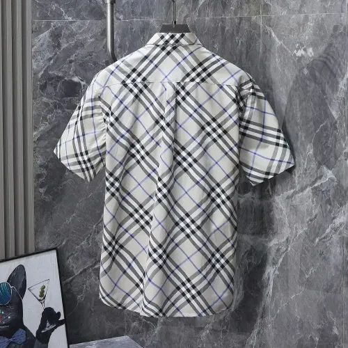 Replica Burberry Shirts Short Sleeved For Men #1423719 $39.00 USD for Wholesale