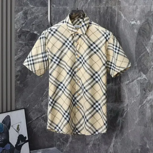 Burberry Shirts Short Sleeved For Men #1423720 $39.00 USD, Wholesale Replica Burberry Shirts