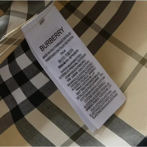 Replica Burberry Shirts Short Sleeved For Men #1423720 $39.00 USD for Wholesale