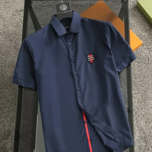 Gucci Shirts Short Sleeved For Men #1423741 $38.00 USD, Wholesale Replica Gucci Shirts